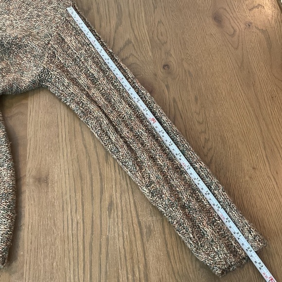 Oona Marled Hand Knit Turtleneck Jumper Sweater Made in New England Medium - Picture 11 of 12